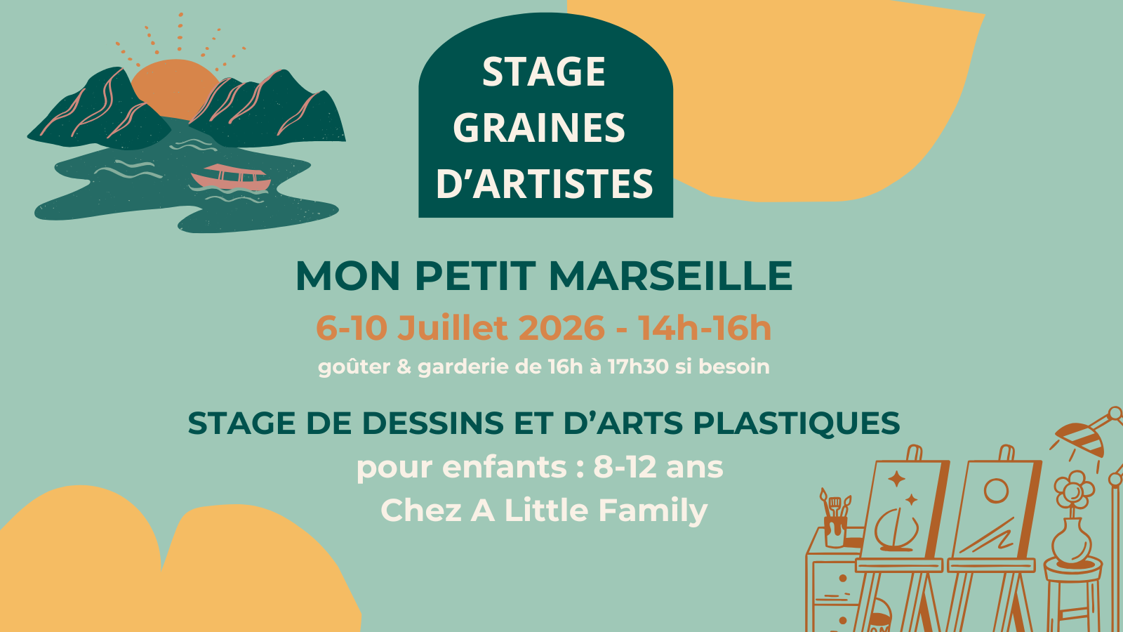 graine d'artistes juillet 2026